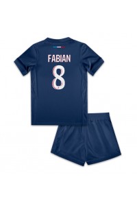 Fotbalové Dres Paris Saint-Germain Fabian Ruiz #8 Dětské Domácí Oblečení 2024-25 Krátký Rukáv (+ trenýrky)